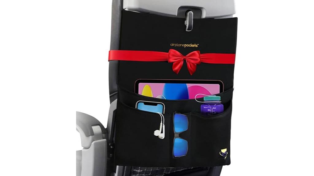 airplane seat back organizer