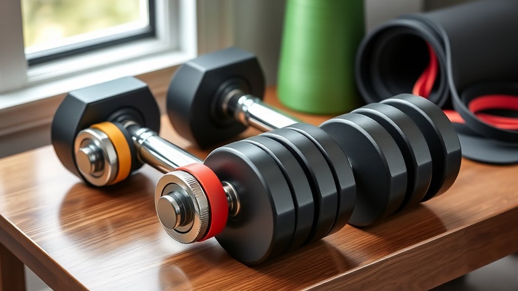 choose appropriate workout weights