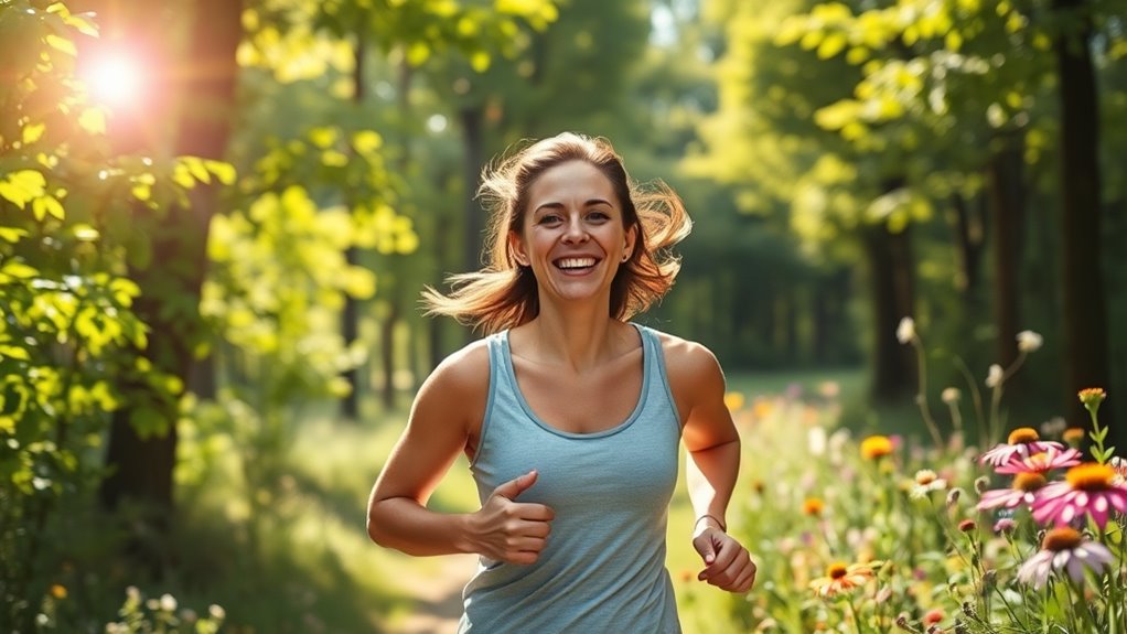 consistent mindful exercise routine