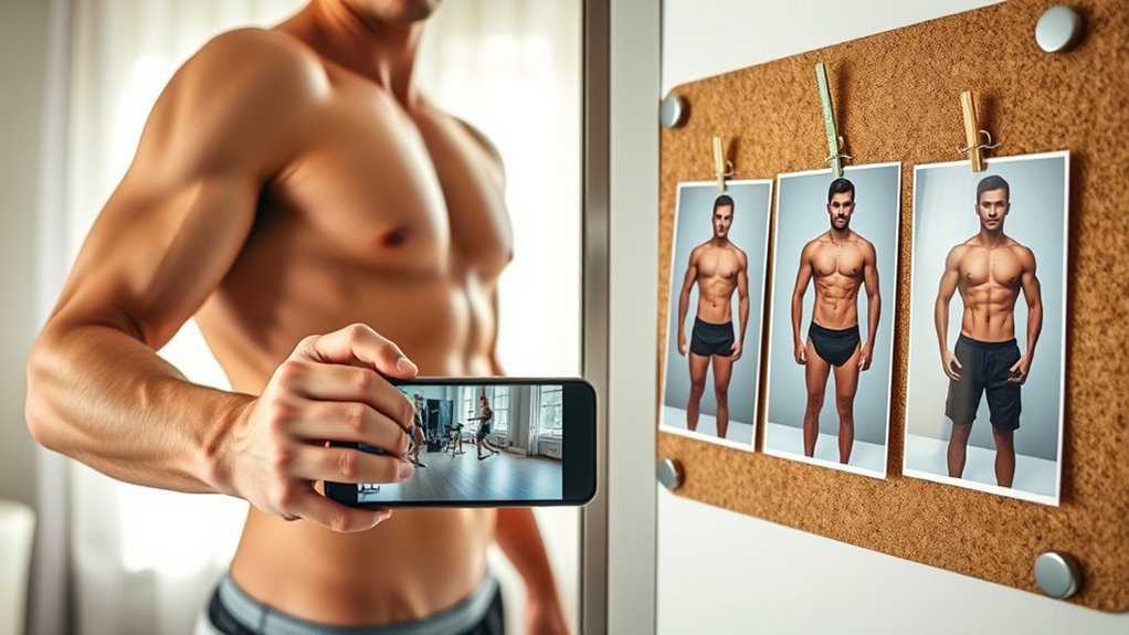 consistent photos show progress