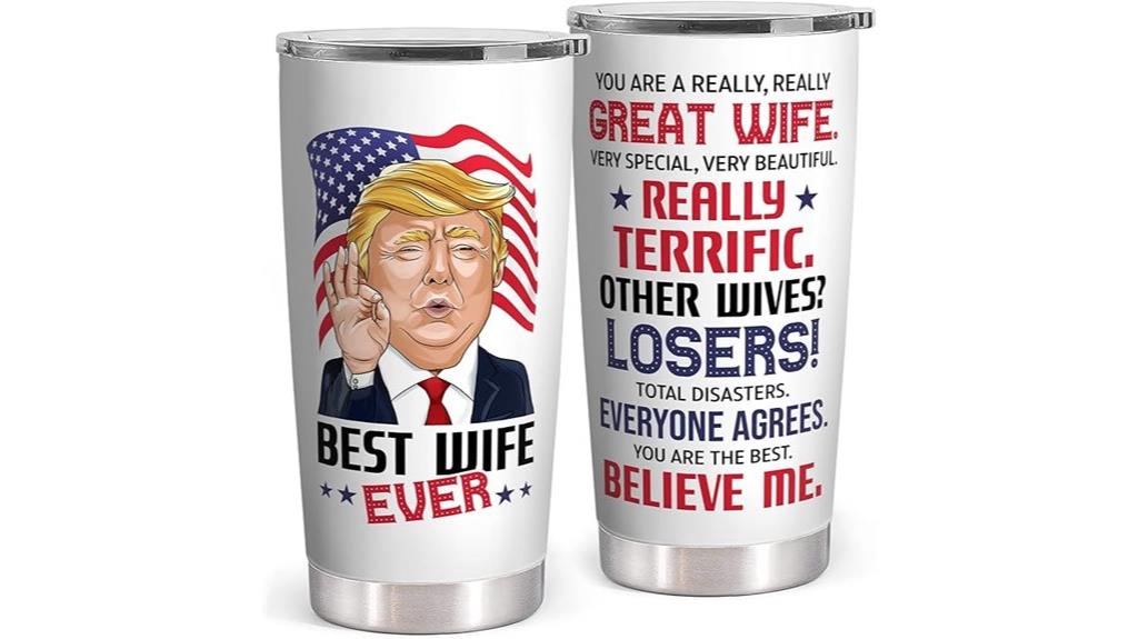 elegant stainless tumbler gift