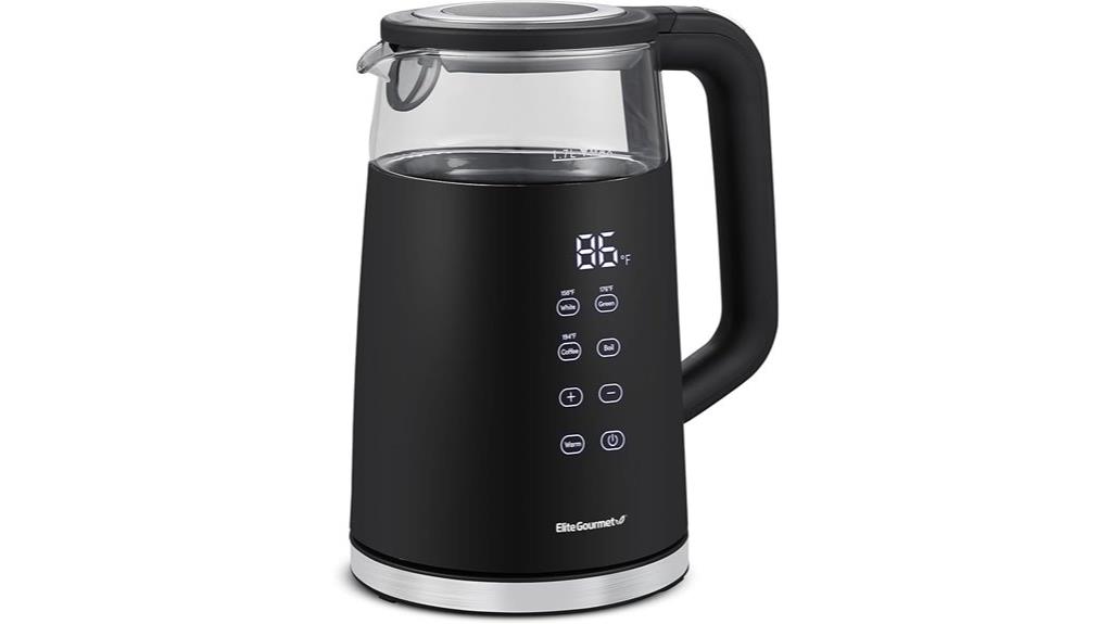 elite gourmet dual wall kettle