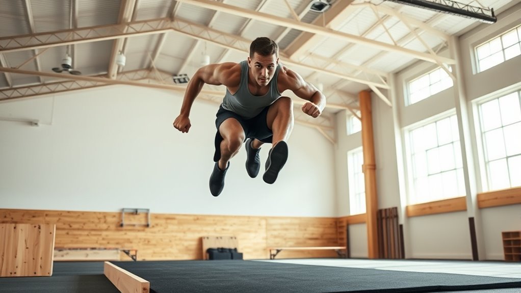 explosive plyometric power training