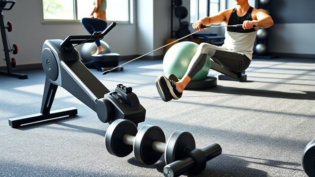 free weights enhance stability