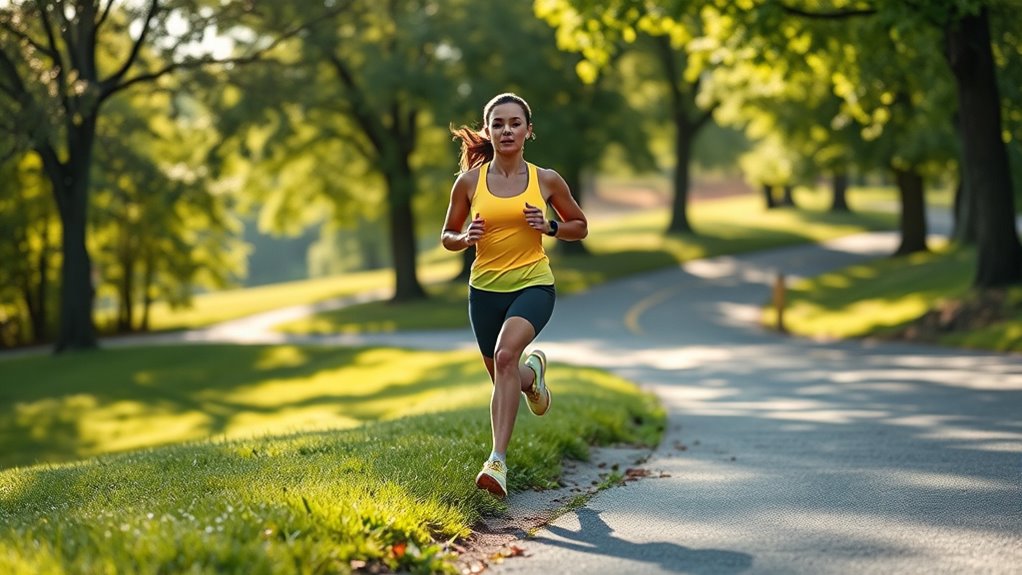 gradually increase running distance