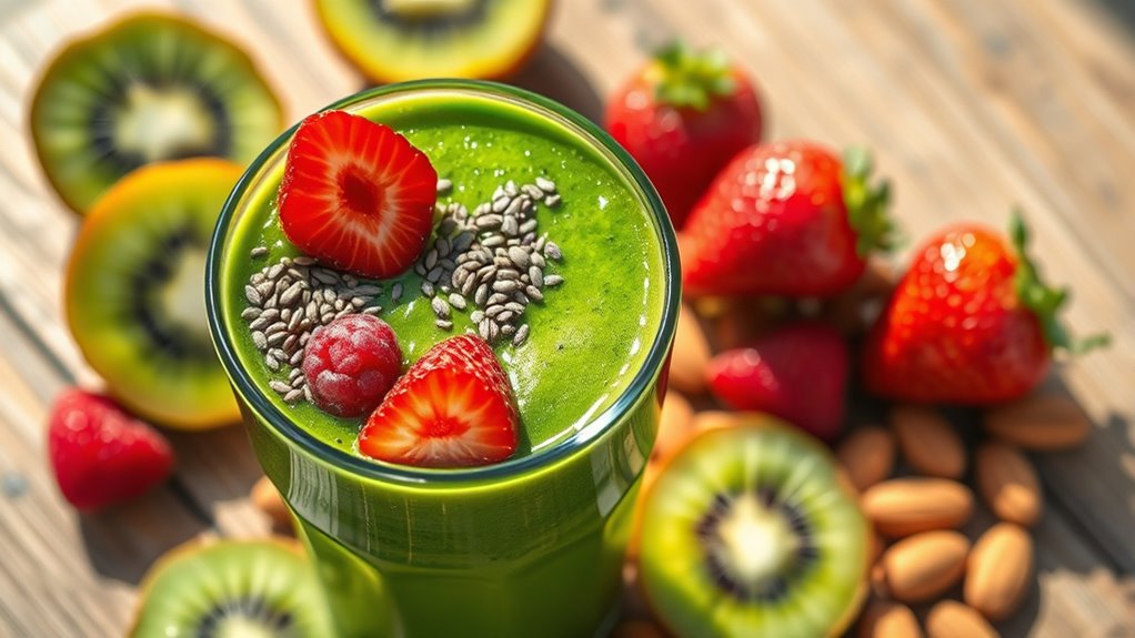 healthy energizing smoothie ingredients