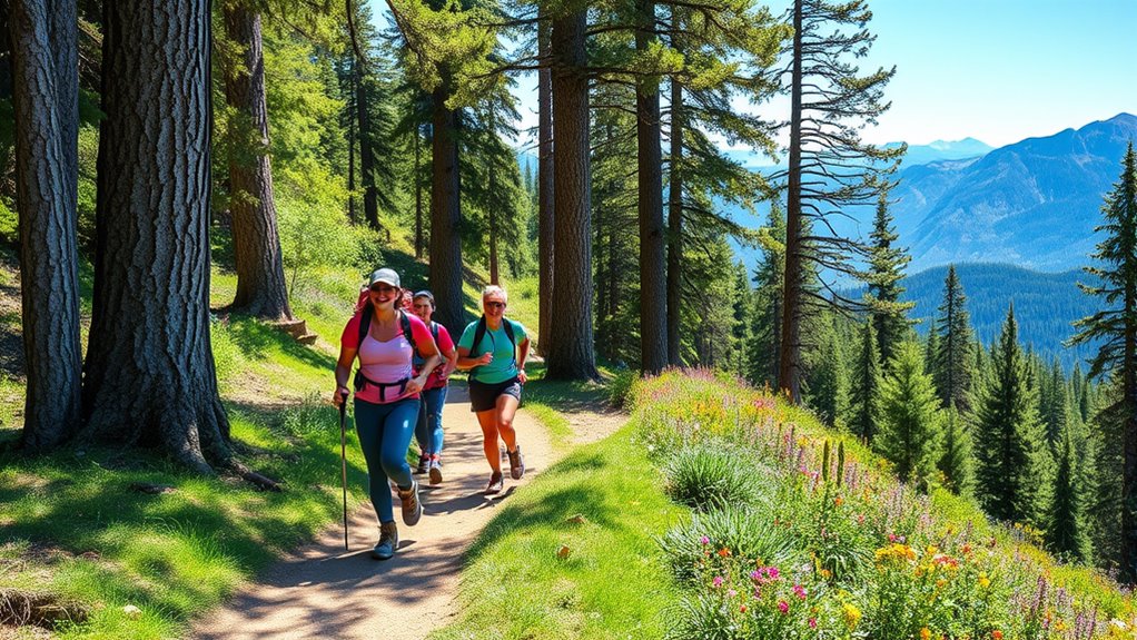 hiking improves heart efficiency