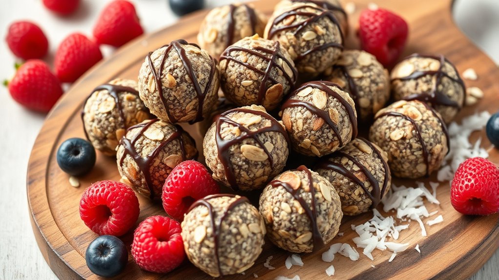 homemade customizable energy bites