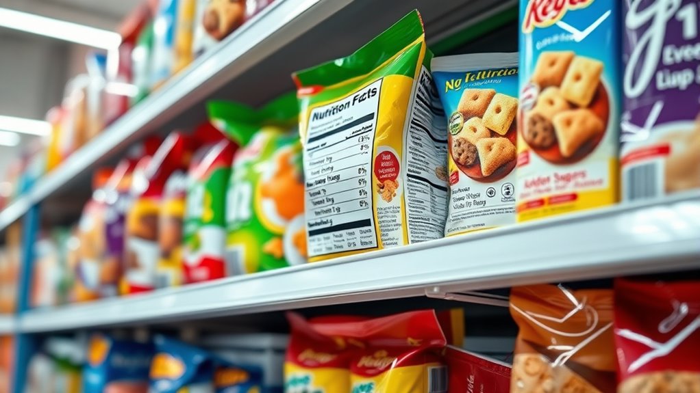 identify hidden sugars and fats