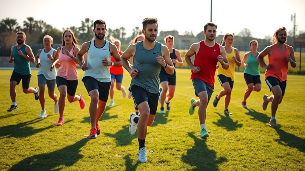 light aerobic dynamic stretching