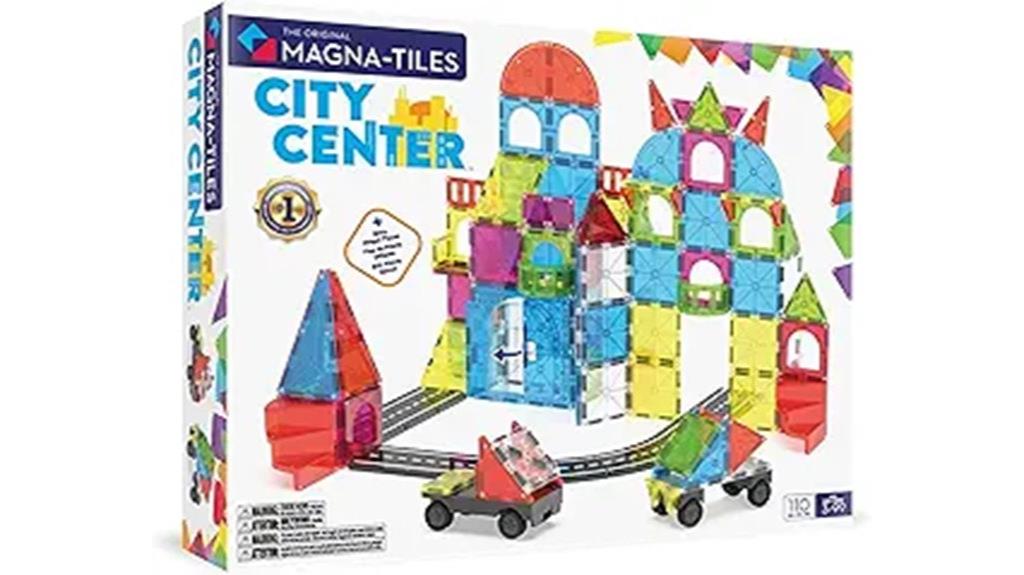 magna tiles city center set
