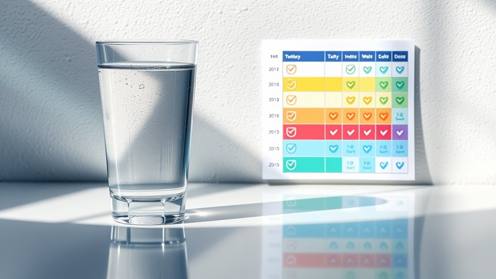 maintain consistent hydration habits