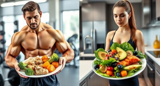 muscle gain vs fat loss