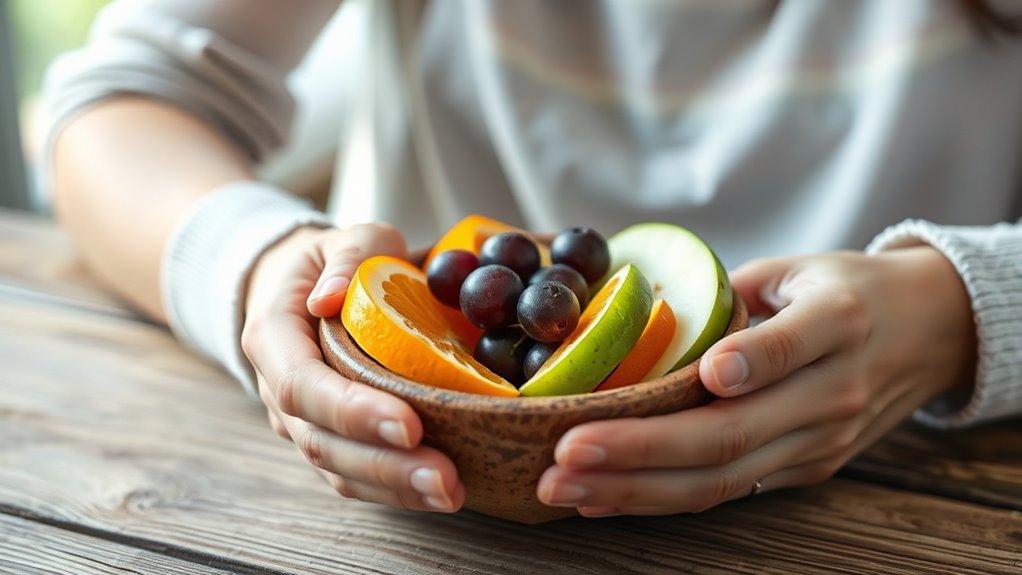 notice hunger and fullness