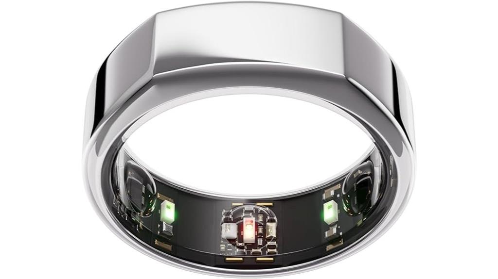 oura gen3 silver ring