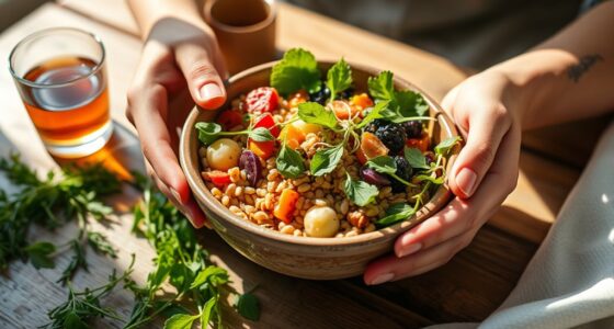 practice awareness during meals