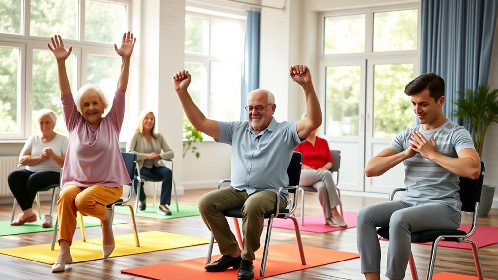 seated exercise benefits for all