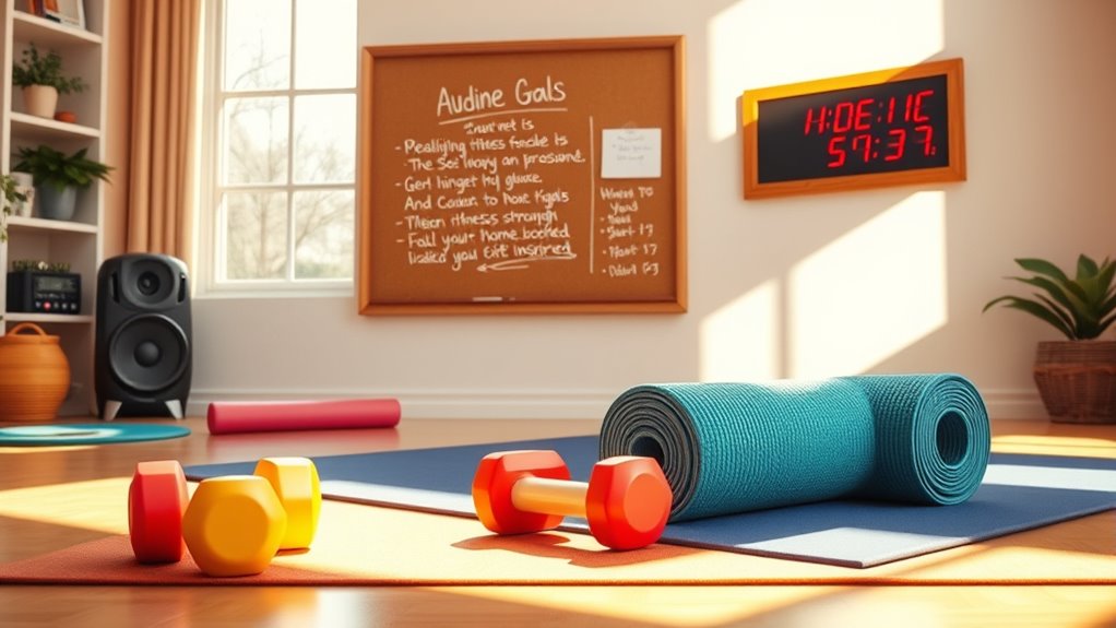 set achievable flexible goals