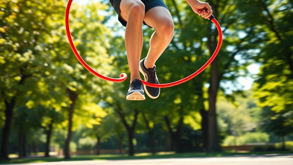 simple rope jump cardio