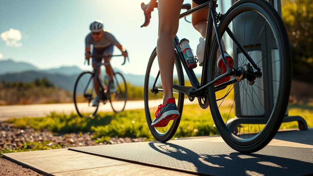 simulate race transitions effectively