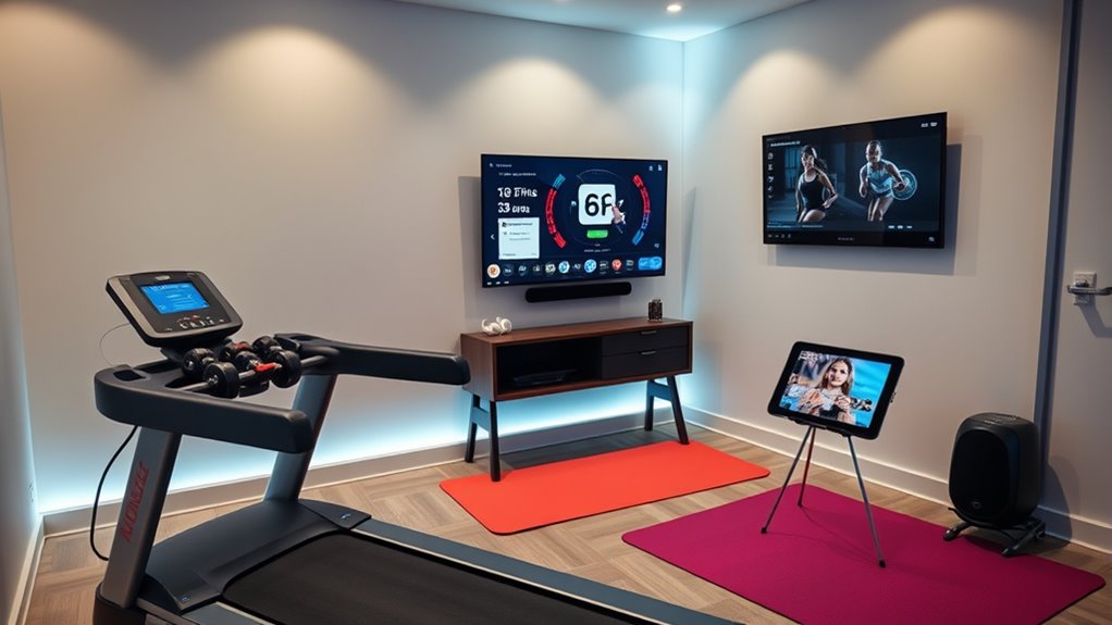 tech enhanced workout motivation