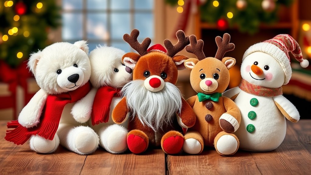 top jellycat christmas plushies