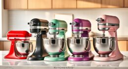 top kitchenaid mixer colors