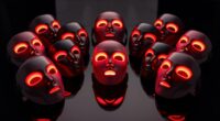 top red light masks