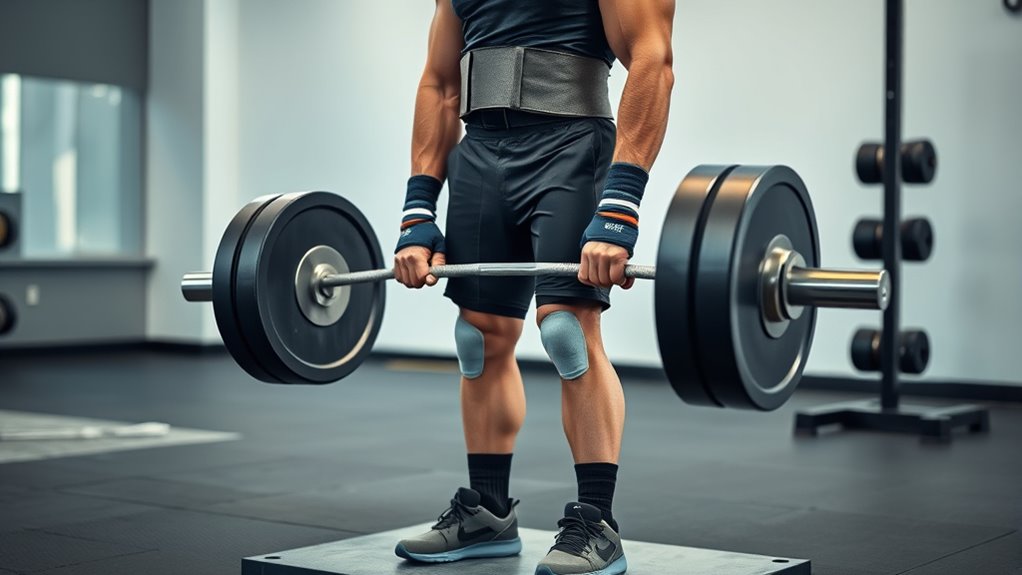 use supportive lifting gear