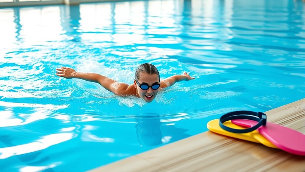 weekly swimming workout plan