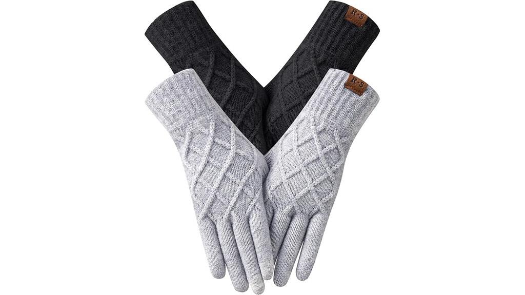 winter women s touch screen gloves