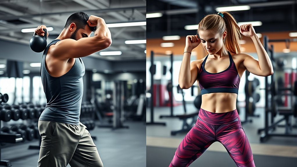 workout routine comparison