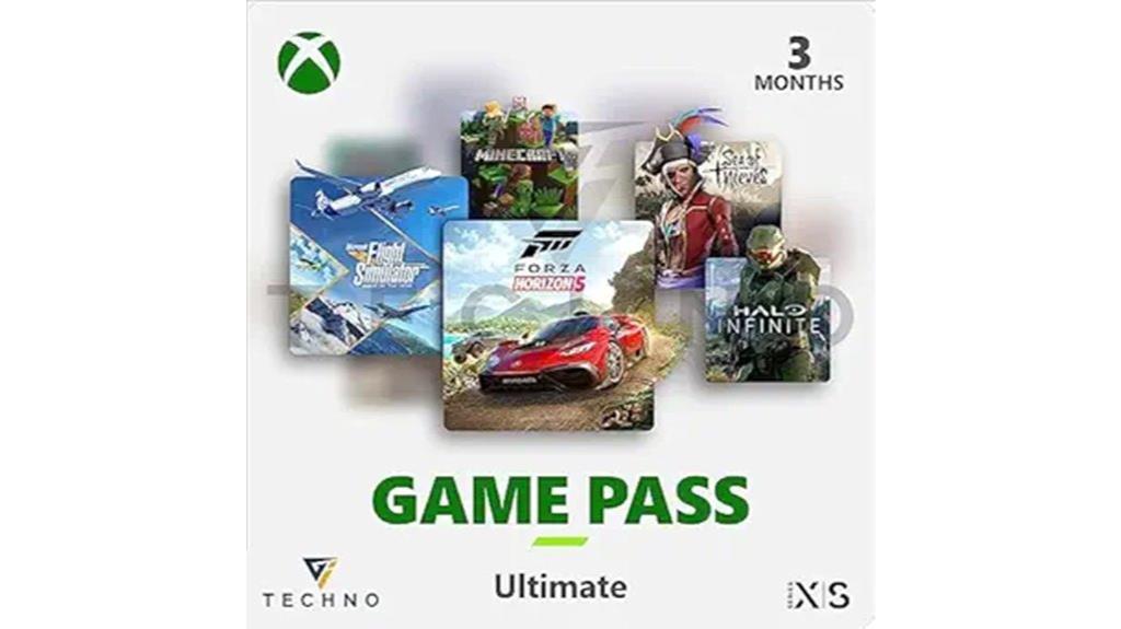 xbox game pass three months