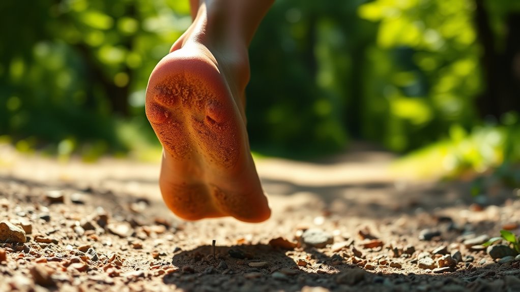 advantages and disadvantages of barefoot running
