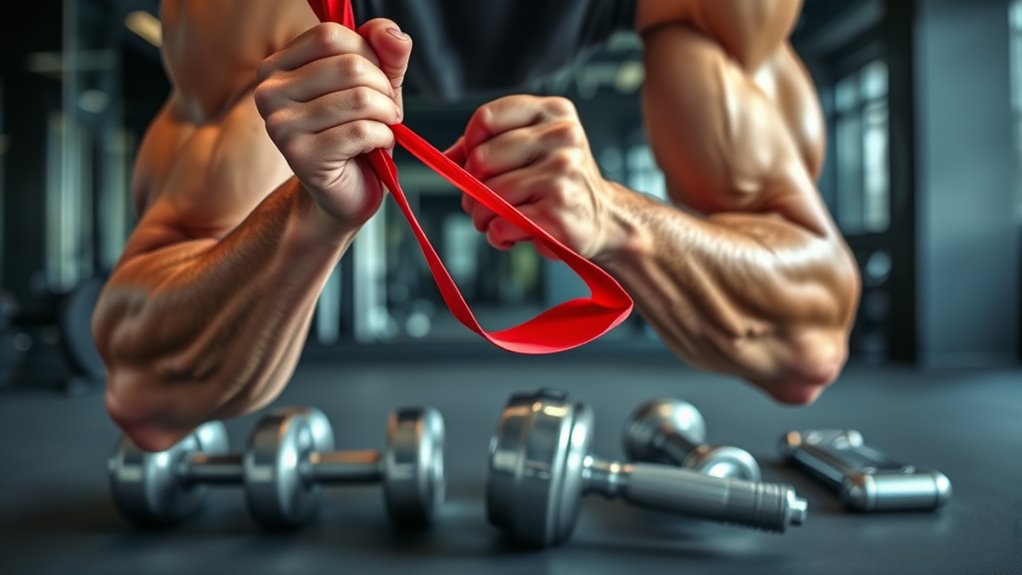 bands versus free weights