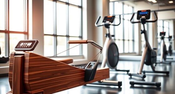 comparing rowing and biking