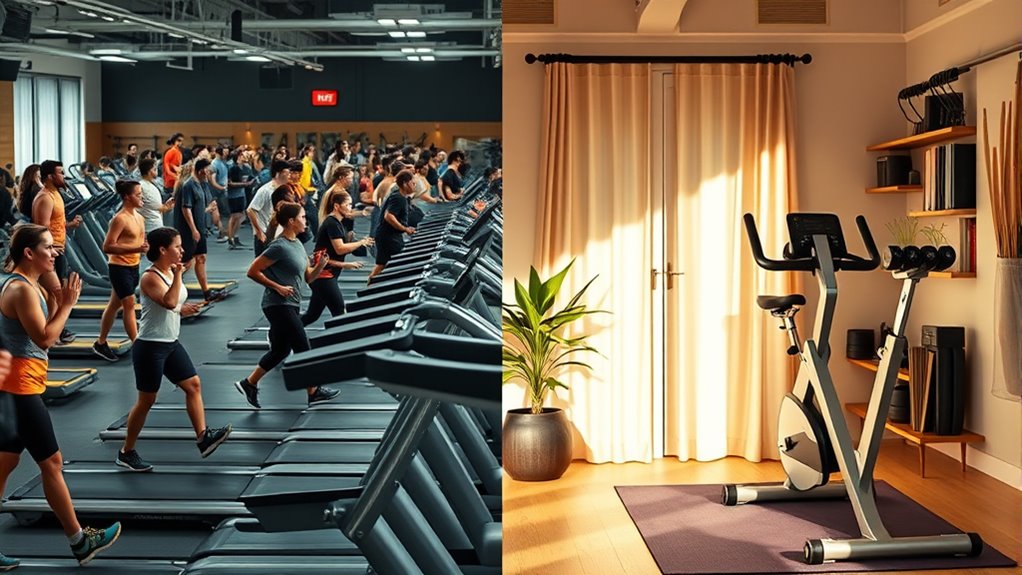 gym vs home workout