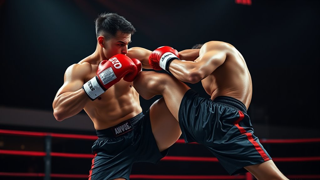 high intensity kickboxing cardio