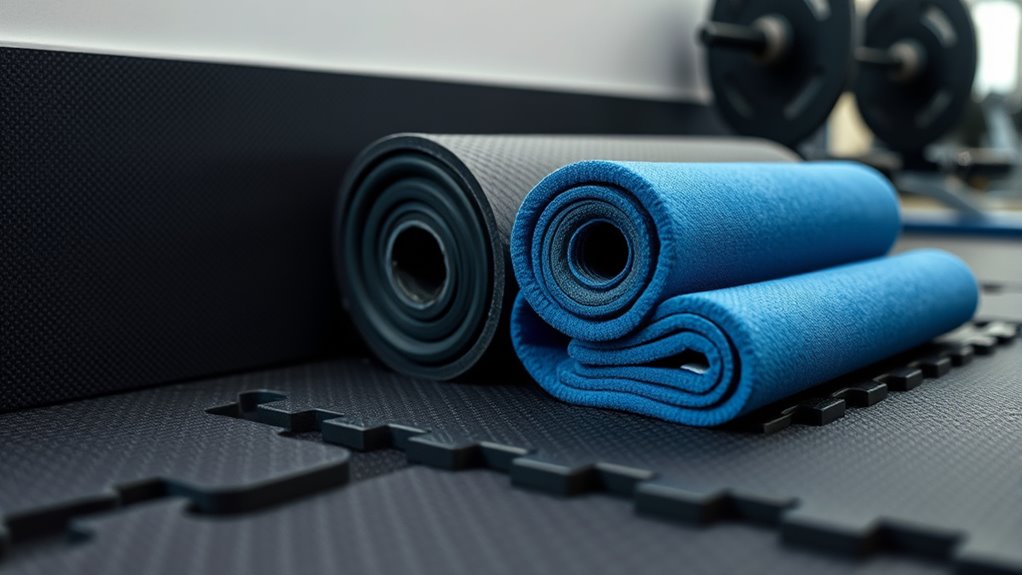 home gym flooring options