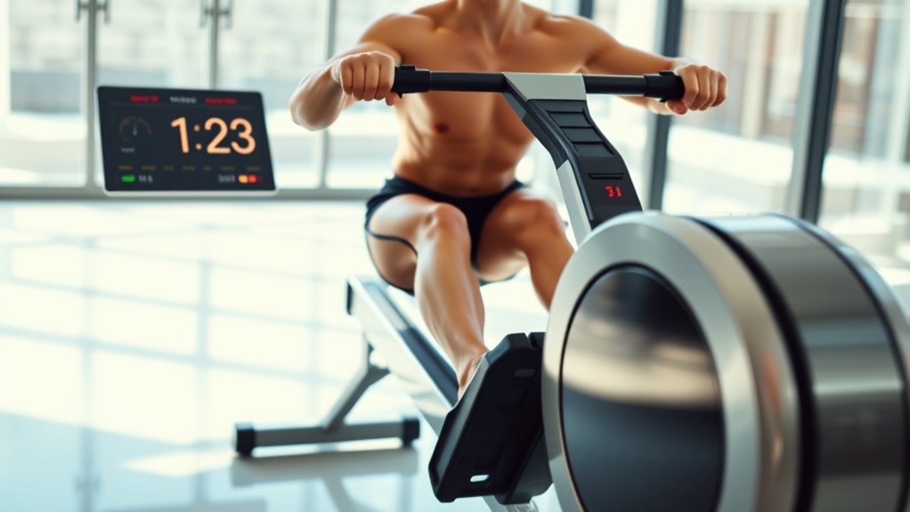 maintain proper rowing technique