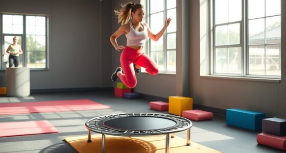 mini trampoline cardio benefits