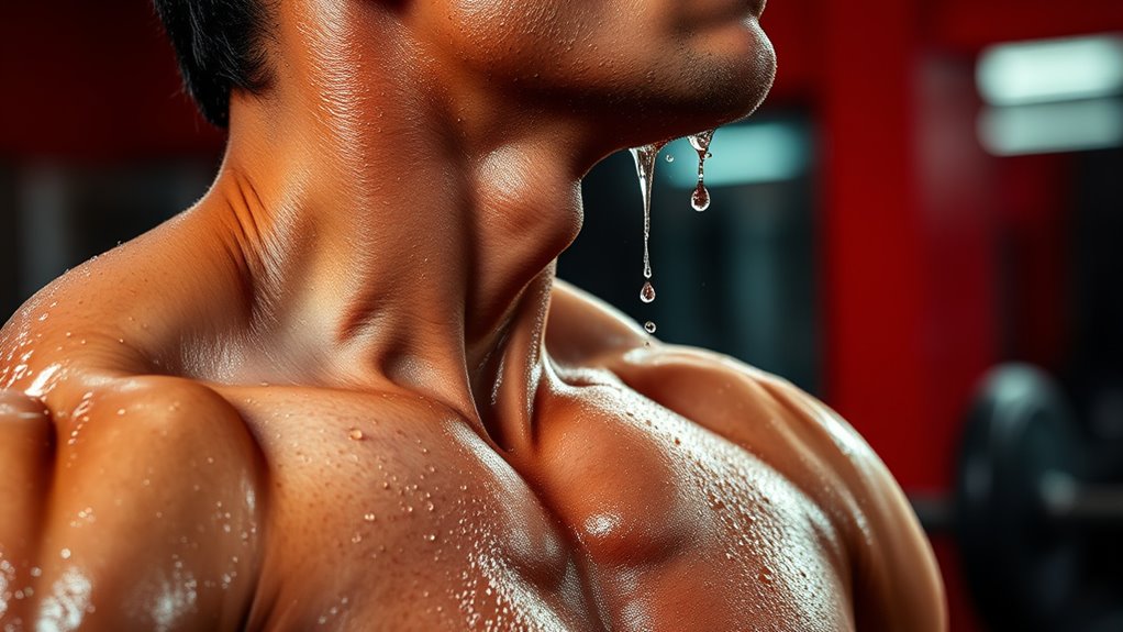 sweating does not equal fat