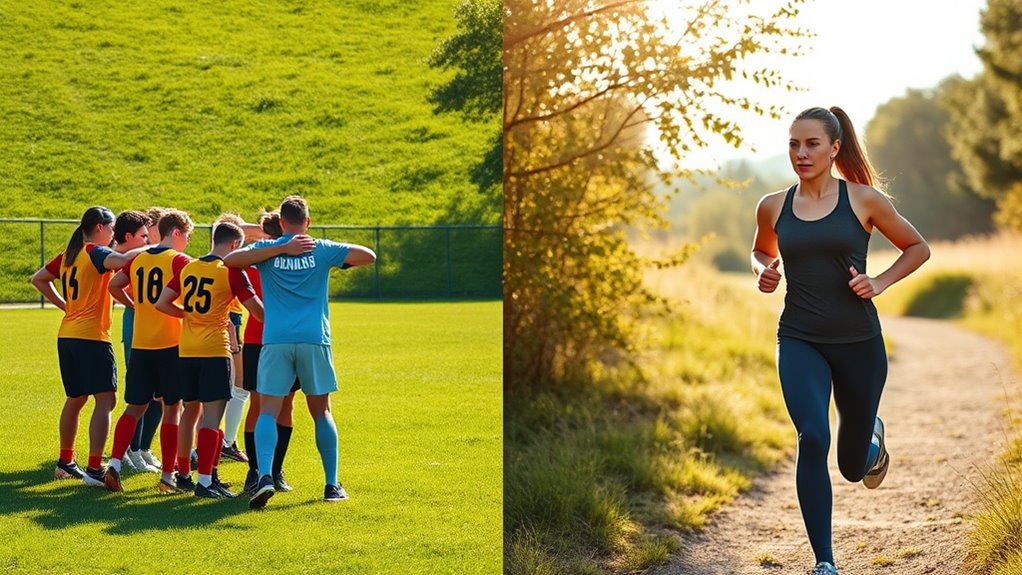 team motivation versus solo focus