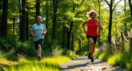 walking versus running benefits