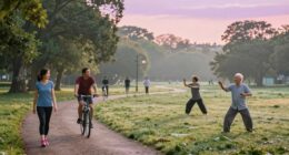 accessible gentle cardiovascular exercise