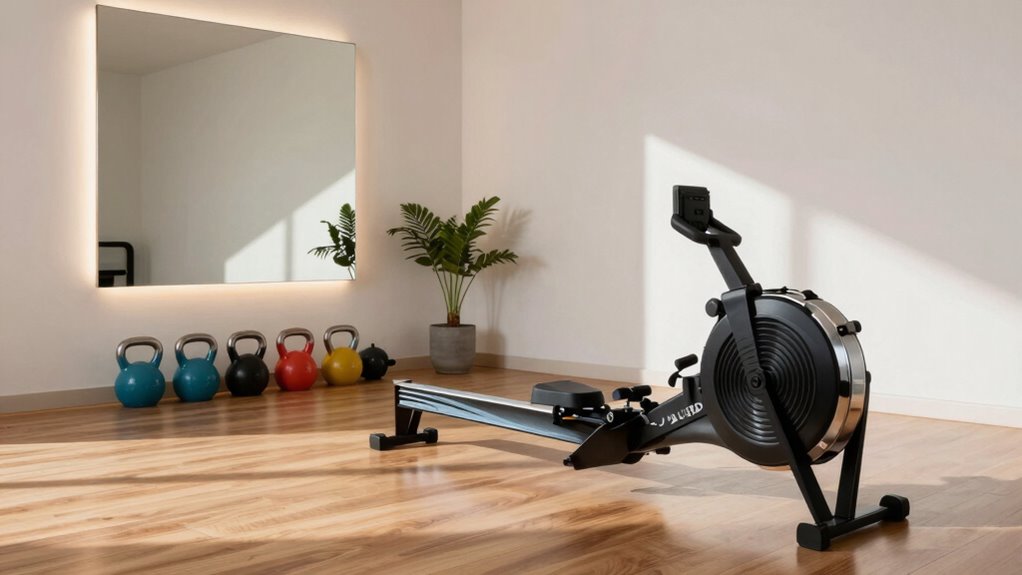 affordable luxury gym setup
