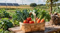 balanced eco friendly eating