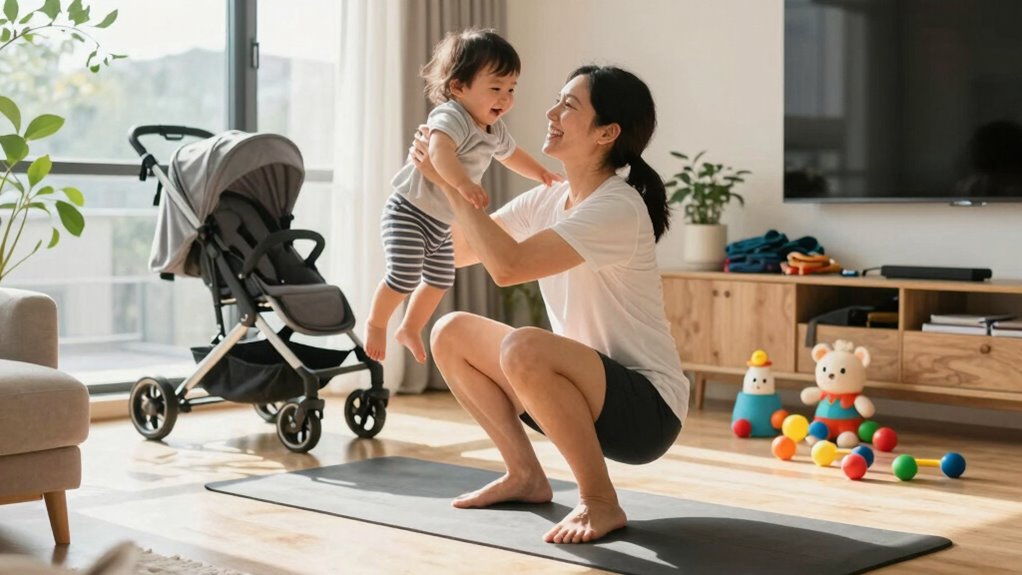 balanced parenting fitness routines
