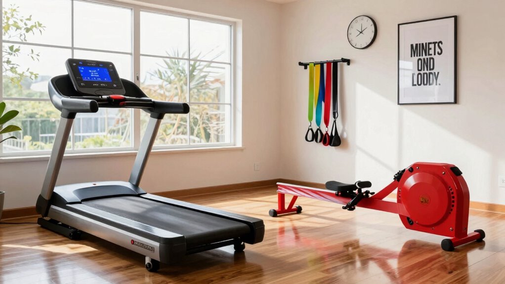 dedicated cardio workout space