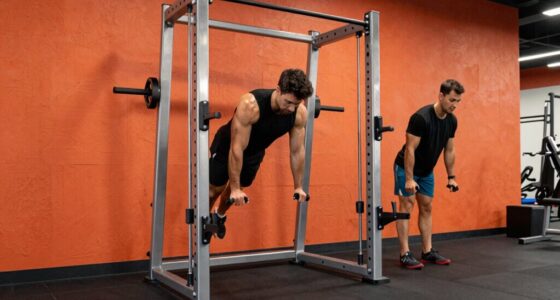 dip stations build upper body